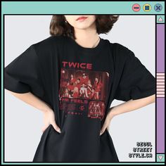 Twice T Shirt, Kpop Vintage T Shirt, Twice (kpop) Merch, Twice Merch For Once, Vintage T Shirt K Pop Merch, Twice Merch, Seoul Street Style, Kpop Vintage, Christmas Maternity Shirt, Seoul Street, Equality Shirt, Superhero Shirt, Seoul Fashion