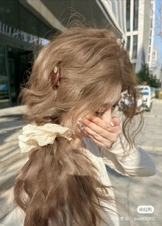 Blone Hair, Brown Hair Looks, Beautiful Curly Hair, Pretty Hair Color, Hair Stylist Life, Fancy Hairstyles, Hair Inspo Color, Dream Hair, Natural Hair Color