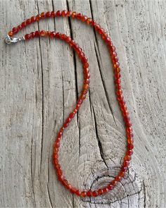 Red Carnelian Bead Necklace https://kathybankston.com/products/red-carnelian-bead-necklace-sparkly-red-4mm-gemstone Such beautiful Carnelian! Red Carnelian Jewelry With Faceted Beads, Red Carnelian Single Strand Necklace, Red Carnelian Beaded Necklace Hand-strung, Red Carnelian Hand-strung Beaded Necklaces, Carnelian Round Beads Crystal Necklace, Hand-strung Red Carnelian Beaded Necklaces, Red Faceted Carnelian Necklaces, Red Faceted Beads Necklaces For Healing, Red Polished Carnelian Beads