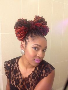 100 Unconventional dredlock styles. Who rocked it? Who sucked at it? | Nekita ink Hairstyles One Hair Tie, Latest African Hairstyles, Women Dreads, Colorful Locs, Dreadlocks Styles, Sisterlocks Styles, Loc Inspiration, Beautiful Locs, Twist Ponytail