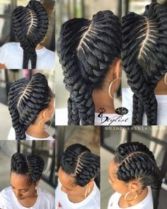 Corn Row Hairstyles, Feeding Braids, Braided Cornrows, Brunette Shades, Goddess Braid, David Hair, Corn Row, Updo Hair Styles, Flat Twist Hairstyles