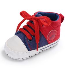 Product Title: Baby Unisex Color Block Lace Up Canvas SneakersKeyword Tag: Cheap Newborn Baby Girl Clothes* Comfort and Supple* Package Include: 1 Shoes* Upper Fabric: Canvas* ImportedBest Sales Baby Unisex Color Block Lace Up Canvas Sneakers,which is ideal to wear it in Autumn.Fashionable high quality organic and affordable clothes Baby Unisex Color Block Lace Up Canvas Sneakers that will always catch the attention of people.Baby Unisex Color Block Lace Up Canvas Sneakers are very comfortable t Multicolor Non-slip Sneakers For Playtime, Cute High-top Booties With Soft Sole, Cute Multicolor Non-slip Sneakers, Casual Lace-up Booties For Playtime, Blue Non-slip Booties For Playtime, Multicolor Sneakers With Soft Sole For Playtime, Non-slip High-top Sneakers For Playtime, Red Sneakers With Soft Sole For Playtime, Casual Pink Sneakers For Birthday