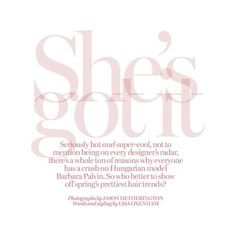 the back cover of she's book, which features an image of a woman in pink