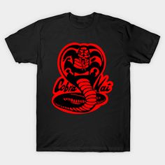 the new logo of cobra kai -- Choose from our vast selection of Crewneck and V-Neck T-Shirts to match with your favorite design to make the perfect graphic T-Shirt. Pick your favorite: Classic, Boxy, Tri-Blend, V-Neck, or Premium. Customize your color! For men and women. Cobra Kai T Shirt, Orange Grunge, The Karate Kid 1984, News Logo, The Karate Kid, Cobra Kai Dojo, Karate Kid Cobra Kai, Kid Cobra, No Mercy