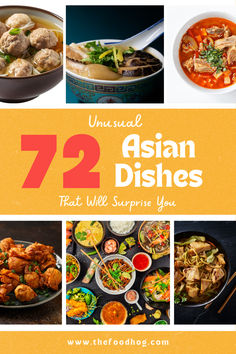 unusual asian dishes