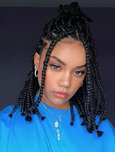 Red Box Braids, Medium Box Braids, Short Box Braids Hairstyles, Big Box Braids Hairstyles, Long Box Braids, Box Braids Hairstyles For Black Women, Braids Hairstyles Pictures, Cute Box Braids Hairstyles