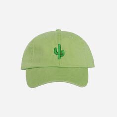 Who doesn't love a cactus... they are so rad! Enjoy the simplicity and clean design of our best-selling cactus hat. Crafted from premium cotton and embroidered with a saguaro cactus motif. Product Details: Unisex One Size Fits All Adjustable Strap Made with Love Cactus With Sunglasses, Cactus Clothes, Green Hats With Embroidered Logo, One Size, Cactus Hat, Cactus Motif, Cactus Patch, Saguaro Cactus, Love Is Free, Clean Design