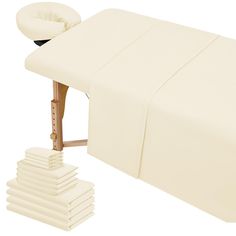 PRICES MAY VARY. 【Microfiber Massage Table Sheets Sets】:You will get 4 set of table sheet sets, includes 4 pack fitted sheet 36” W x 77” L x 7” H, 4 pack flat sheet 63" W x 100" L and 4 pack face cradle cover 13" W x 13"L x 5"H, can meet the simultaneous use of multiple massage beds, bring comfort to your customers 【Exquisite Craftsmanship】: These sheets sets are made soft heavy-duty strength 100% microfiber, beige table sheets soft and smooth ,massage table cover can perfectly fit the massage b Beige Sheets, Massage Beds, Massage Face, Sheets Bed, Massage Studio, Spa Room Decor, Massage Equipment, Massage Bed, Massage Tables