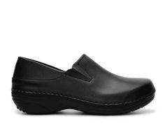 Spring Step Manila Duty Work Slip-On Women's Shoes | DSW Workwear Slip-ons With Arch Support, Comfortable Workwear Slip-ons With Arch Support, Comfortable Slip-resistant Closed Toe Slip-ons, Classic Slip-ons With Arch Support For Work, Cushioned Round Toe Slip-ons For Work, Classic Slip-resistant Slip-ons For Work, Classic Slip-ons With Slip-resistant Feature For Work, Black Slip-ons With Arch Support For Work, Comfortable Closed Toe Slip-ons For Workwear