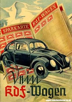 an advertisement for the german automobile manufacturer's new car, which was introduced in 1932