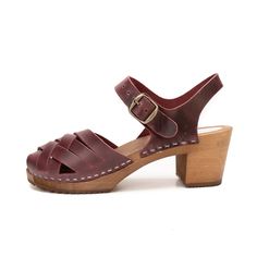 Comfortable and very durable clogs for many years. Made of high-quality genuine leather and wood in our small workshop with passion and attention to details. They are available in four classic colors: brown, navy blue, honey and burgundy. Closed Toe Sandals With Leather Sole, Casual Ankle Strap Clogs Medium Width, Medium Width Ankle Strap Heels With Rubber Sole, Leather Clogs With Removable Insole And Round Toe, Leather Clogs With Buckle Closure And Block Heel, Leather Mules With Wooden Low Heel, Open Toe Heels With Rubber Sole And Medium Width, Summer Clogs With Rubber Sole And Round Toe, Clogs With Wooden Low Heel