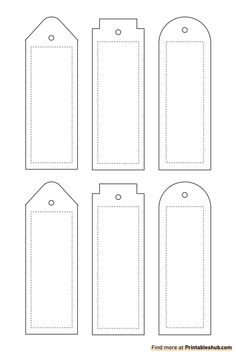 Free Printable Blank Bookmark Templates PDF Book Marks Design Ideas, Free Printable Bookmarks Templates, Student Bookmarks, Free Printable Bookmarks, Bookmark Printing, Printable Box, Creative Bookmarks, Bookmark Template, Book Wrap