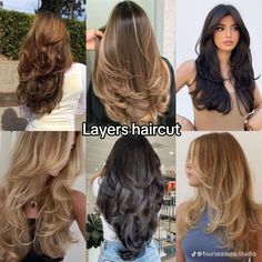 Women’s Hairstyles - Aesthetic Hairstyles - Trendy Haircuts - Hairstyle Inspirations Haircuts For Long Hair With Layers, Layered Haircuts For Medium Hair, Haircuts For Wavy Hair, Haircuts For Medium Hair, Haircuts Straight Hair