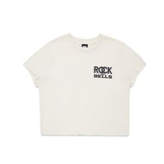 Rock The Bells Ladies Classics Collection Mid Weight Jersey Short Sleeve Relaxed Tee. An Everyday Classic. 100% cotton. Soft fabrics featuring perfect weight jersey knits, each piece is meticulously crafted to ensure a luxurious feel. 6.5 oz 100% Cotton Jersey. Rock The Bells Logo Print at Front Chest. Made in Los Angeles. Bell Logo, Dusty Pink, Jersey Shorts, Logo Print, Knit Jersey, Soft Fabrics, Angeles, Los Angeles