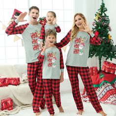 Christmas pajamas with funny print and black red combination design, full of Xmas atmosphere. Christmas home wear never expires.You and your family can wear matching pajamas on Christmas Eve, Christmas morning, or Christmas party. Great gift for your family and friends, to strengthen the parent-child relationship between family members. Specifications: Xmas pajamas come in different sizes to choose from for the whole family The material is comfortable, skin-friendly, and breathable, Warm and del Matching Family Christmas Pjs, Family Matching Pjs, Mens Christmas Pajamas, Christmas Pjs Family, Christmas Pajamas Kids, Womens Christmas Pajamas, Family Pjs, Christmas Pj, Matching Family Christmas Pajamas