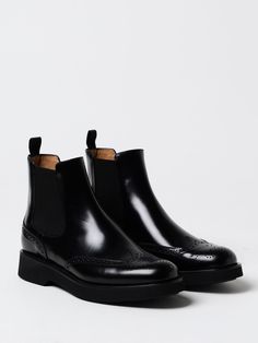 Find CHURCH'S Flat Ankle Boots on Editorialist. Flat Ankle Boots CHURCH'S Woman color Black