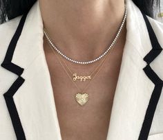 Introducing our newest handmade necklace! This beautiful necklace features the name/word of your choice! 14K Yellow Gold, 14K White Gold, 14K Rose Gold Height Lowercase: approx. 4mm (depends on letter) Height Uppercase: 8-10mm (depends on letter) Length: Based on number of letters - up to 10 allowed FINAL SALE Elegant Name Necklace With Letter Beads For Anniversary, Customizable Yellow Gold Name Necklace, Elegant Letter Beads Name Necklace For Personalized Gift, 16 Inch Name Necklace, Custom Name Yellow Gold Letter Necklaces, Personalized Rose Gold-plated Name Necklace, Elegant Letter-shaped Necklaces With Names, Beautiful Necklace, Handmade Necklace