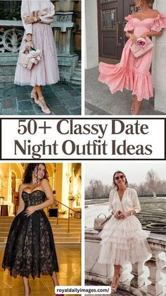 Elegant Date Night Outfit, Dinner Date Outfits