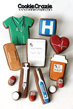 cookie craze magazine cover with cookies and medical items