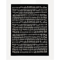 an abstract black and white pattern with small dots