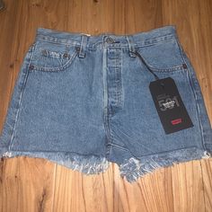 Never Worn, Perfect Condition 25” Waist Denim Shorts. Bought For $69.50, They Didn’t Fit Me So I’m Reselling For $50. Message Me For Inquiries! Fitted Cutoff Casual Jeans, Casual Fitted Cutoff Jeans, High Rise Jean Shorts With Belt Loops For Streetwear, Medium Wash Short Leg Bottoms For Streetwear, Fitted Cutoff Dark Wash Bottoms, Classic High Rise Denim Jean Shorts, Fitted Dark Wash Cutoff Bottoms, Classic Fitted Medium Wash Shorts, Levi's High Waist Jeans For Streetwear