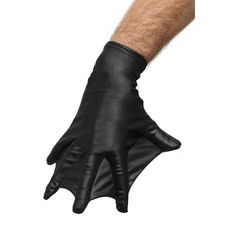 Whether a creature from a dark lagoon or a diver who just needs some extra help these Adult Black Webbed Gloves are the perfect accessory for your Halloween. These black polyester gloves are made of stretchy material that gives them a wet look. The gloves have material between the fingers to make the webbed look. Novelty Black Costume Accessories For Winter, Black Novelty Costume Accessories For Winter, Webbed Gloves, Gloves Black, Wet Look, Diver, Costume Accessories, Stretchy Material, Gloves