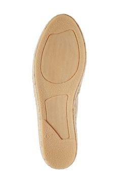 Earthy textures give a summery feel to this canvas flat that's set on a espadrille-inspired sole. Textile upper and lining/synthetic sole Imported Hispanic & Latinx Owned/Founded Comfortable Flat Espadrilles With Textured Sole, Slip-on Flat Heel Espadrilles With Textured Footbed, Beige Slip-on Espadrilles With Woven Sole, Slip-on Flat Espadrilles With Rubber Sole, Beige Slip-on Espadrilles With Textured Sole, Beige Textile Espadrilles For Vacation, Flat Slip-on Espadrilles With Rubber Sole, Textile Espadrilles With Rubber Sole, Round Toe, Textile Espadrilles With Branded Insole And Round Toe