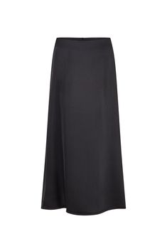 Introducing the Mon Cheri Silk Skirt. This low-waist, maxi-length masterpiece is crafted from a luxurious silky fabric and designed to flow and flounce with every step. Featuring a discreet zipper at the back, this skirt offers both style and convenience, ensuring a seamless fit that flatters your silhouette. Wear yours with the Mon Cheri Long Sleeve Crop for a daring look!  Thicker waistband for support Discreet zipper in the back  Maxi length Available in white and black Natural viscose silk Chic Bias Cut Skirt With Relaxed Fit, Chic Bias Cut Relaxed Skirt, Flowy Silk Skirt With Satin Finish, Chic Silk Maxi Skirt With Satin Finish, Silk Flowy Skirt For Night Out, Silk Skirt For Night Out, Silk Bias Cut Flared Skirt, Silk Flowy Maxi Skirt, Silk Flowy Full-length Skirt