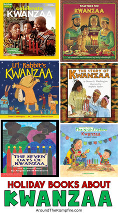 Books about Kwanzaa for kids. Preschool Kwanzaa Activities, Kwanzaa Symbols, Days Of Kwanzaa, Seven Principles Of Kwanzaa, Kwanzaa Activities