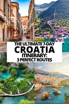 the ultimate 7 day croatia itinerary 3 perfect routes