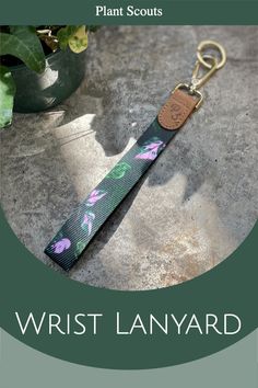 Botanical patterned lanyards for plant lover style. This is an unique gift for Christmas, Birthday, Valentine's Day, Plant Moms and Plant Dads. Trendy Adjustable Lanyards As Gifts, Adjustable Green Lanyards As Gifts, Lover Style, Plant Inspiration, Wrist Lanyard, Foliage Plants, Plant Mom, Gift For Christmas, Plant Lover