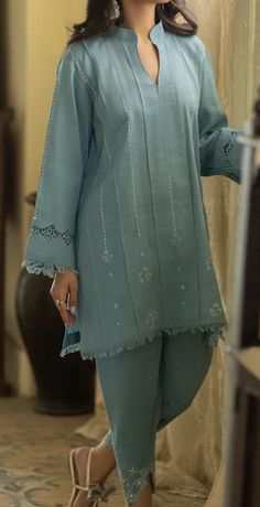 Smart Casual Dress, Kurta Design, Stylish Short Dresses, Kurta Neck Design