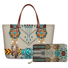 Powwow Store gb nat00069 turquoise blue pattern breastplate handbag purse set Trendy Turquoise Tote Bag, Trendy Rectangular Turquoise Shoulder Bag, Trendy Turquoise Rectangular Shoulder Bag, Bohemian Turquoise Travel Bag, Turquoise Tote Shoulder Bag For Daily Use, Trendy Turquoise Shoulder Bag For Daily Use, Bohemian Turquoise Tote Bag, Turquoise Tote Bag With Removable Pouch, Turquoise Rectangular Bag For Daily Use