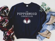 FREE digital artwork inspired by Taylor lyrics here 👉 👉 👉 ---> bit.ly/GoldenMothFreebie The Pepperwood Chronicles Sweater, New Girl Sweater, New Girl, Schmidt, Nick Miller Inspired, Jessica Day Shirt, New Girl Shirt New Girl Fan FREE SHIPPING! 🖤 PRODUCT DESCRIPTION Ideal for any situation, a unisex heavy blend crewneck sweatshirt is pure comfort. These garments are made from polyester and cotton. This combination helps designs come out looking fresh and beautiful. The collar is ribbed knit, so it retains its shape even after washing. There are no itchy side seams on these sweaters. \n.: 50% Cotton 50% Polyester\n.: Medium-heavy fabric (8.0 oz/yd² (271.25 g/mn.: Loose fit\n.: Sewn in label\n.: Runs true to size 🖤 PROCESSING & SHIPPING ◼Processing: 1-3 days ◼Standard Shipping: 3-5 busin Pepperwood Chronicles, New Girl Schmidt, Jessica Day, Nick Miller, Taylor Lyrics, Girl Shirt, Girl Sweatshirts, Girls Sweaters, Schmidt