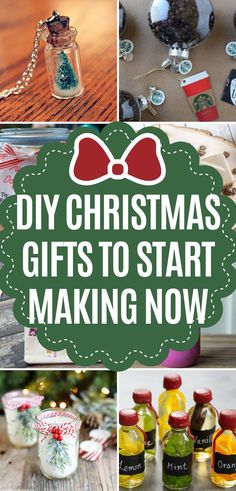 christmas gifts to start making now