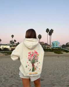 "Gift Giving" Oversized Lux Hoodie in Heather Gray Dandy Hoodie, Dandy Worldwide, Cute Hoodies, Flower Hoodie, Wishlist 2024, Sweaters Women, Outfit Inspo Casual, Comfy Clothes, Junior Year