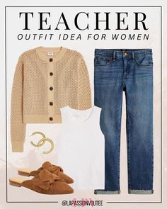 Explore chic and professional teacher outfit ideas for women. Discover stylish and comfortable attire perfect for the classroom, combining elegance with practicality to elevate your teaching wardrobe effortlessly.