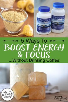 5 ways to booster energy and focus without drinking coffee