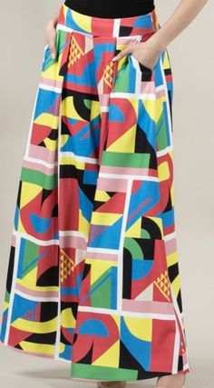 Abstract graphic print, low waist side zipper, side pockets wide leg pants. 95% Polyester, 5% Spandex Funky Aesthetic, Wide Leg Pants Outfit, Abstract Graphic, The Culture, Dream Clothes, Low Waist, Pants Outfit, Side Zipper, Leg Pants