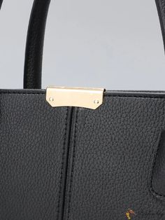 BirdinBag - Stylish Black Ladies Handbag - Timeless Elegance Office Shoulder Bag With Handles, Office Top Handle Box Bag With Adjustable Handle, Office Shoulder Bag, Office Box Bag With Top Handle And Adjustable Strap, Office Box Bag With Adjustable And Top Handle, Black Flap Bag With Handles, Classic Bags With Adjustable Double Handle, Black Flap Bag With Double Adjustable Handle, Black Top Handle Flap Bag With Adjustable Handle