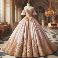 Royalty Ball Gowns, Bridgerton Gown Inspired, Princess Gown Royalty, Bridgerton Dresses, Victorian Ball Gowns, Royal Gowns