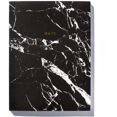 a black and white marbled notebook with the word fante written on it's cover