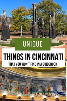 the front cover of an article about things in cincinnati that you won't find in a guidebook