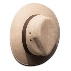 The Kooringal Edward Drover Cotton Linen Safari Hat is a classic style finished with great attention to detail. The sturdy linen hat has a great lightweight feel and is highly breathable with airflow eyelets and a polyester mesh lining to keep your head cool even on the hottest summer days. Made of natural linen and sporting a chocolate faux suede headband, this Kooringal Edward Drover wears great all day. Brim 2 1/2" Crown Pinched Crown 4 1/2" Front/Sides 4 1/4" Back Features Made from Linen UPF 50 Rated for Great Sun Protection Polyester Sweatband 100% Leather Headband Polyester Mesh Inner Lining for Breathability Sizes This hat is available in sizes Small and Large This hat(Small) is listed as 59cm M/L by the manufacturer, and can fit anyone from 58cm - 59cm This hat(Large) is listed at Classic Lightweight Fedora With Curved Brim, Classic Panama Hat With Wide Brim And Lightweight Design, Classic Lightweight Wide Brim Panama Hat, Classic Lightweight Fedora With Flat Brim, Classic Lightweight Flat Brim Sun Hat, Vacation Linen Hat With Short Brim, Classic Lightweight Flat Brim Hat, Classic Lightweight Brimmed Panama Hat, Lightweight Classic Brimmed Panama Hat