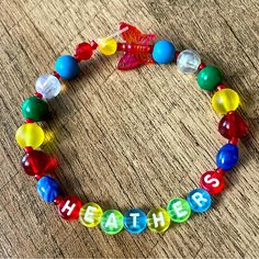 Heathers The Musical Bracelet Handmade New Without Tags Always Open To Bundles And Offers! Wicked Musical Bracelet, Heathers Bracelets, Musical Bracelet, Scene Kandi, Music Bracelet, Kandi Inspo, Pony Bead Bracelets, Kandi Kid, Kandi Ideas