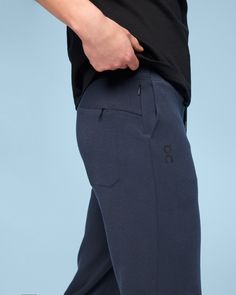 As comfy as they are cool, these sweatpants are ideal for everything – from warm-ups to chillouts. Factor in the recycled fabrics and multiple pockets; you're on to a winner | On Men's Sweat Pants in Navy, Size: Small. Recovery, pre- or post-workout, soft comfort Active Life, Travel, Workout. Performance Running | Recycled Polyester/Lyocell Travel Workout, Active Life, Mens Sweatpants, Sweat Pants, Mens Navy, Sustainable Fabrics, Post Workout, Recycled Fabric, Sweatpants