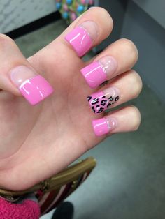 French Tips 2000s, Y2k Pink French Tip, Pink Curved Nails, 2000s Curved Nails, Hot Pink 2000s Nails, Nails 2000s, Zebra French Tip Nails Y2k, Curve Nails, Pampered Princess