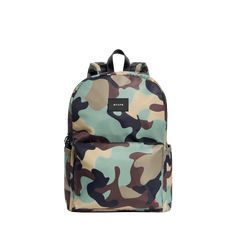 STATE Bags Reed Backpack Nylon Camo '24 Front View Click to Zoom Everyday Nylon Packable Backpack, Packable Nylon Backpack For Everyday Use, Packable Nylon School Bag, Packable Nylon Backpack, Packable Standard Backpack For Travel, Everyday Packable Backpack, Functional Packable Standard Backpack, Nylon Backpack For Daily Use, Casual Packable Backpack For Travel