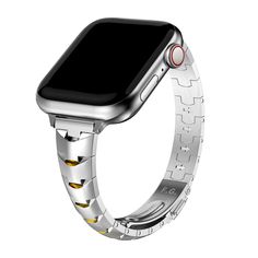 PRICES MAY VARY. [Compatible Models]: Apple watch bands women compatible with apple watch series 9/8/7(45mm),series SE/6/5/4(44mm),series 3/2/1(42mm),series Ultra 2 1(49mm).Specially design watch bands for female or ladies and girls. This apple watch bracelet fits wrist 5.71-7.28. [Slim Thin iWatch Band]: New Slim Thin design apple watch bands to get rid of the most ordinary metal strap for apple watch, the slim apple watch band width is only 14 mm. It doesn't add burden to your wrist, and it hi Snake Watch, Apple Watch Bands Women, Apple Watch Bracelets, Stainless Bracelet, Statement Accessories, Apple Watch 38mm, 38mm Apple Watch Band, Metal Straps, Apple Watch Strap