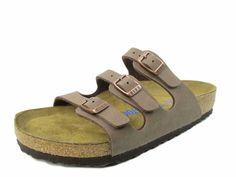 PRICES MAY VARY. Details: strap with three individually adjustable metal pin buckles Upper: Birko-Flor Anatomically shaped cork-latex soft footbed with integrated permanently elastic latex cushion Lining: suede Waterproof Birkenstocks, Birkenstock Clog, Birkenstock Outfit, Birkenstock Men, Birkenstock Style, Neutral Heels, Birkenstock Women, Footbed Sandals, Birkenstock Florida